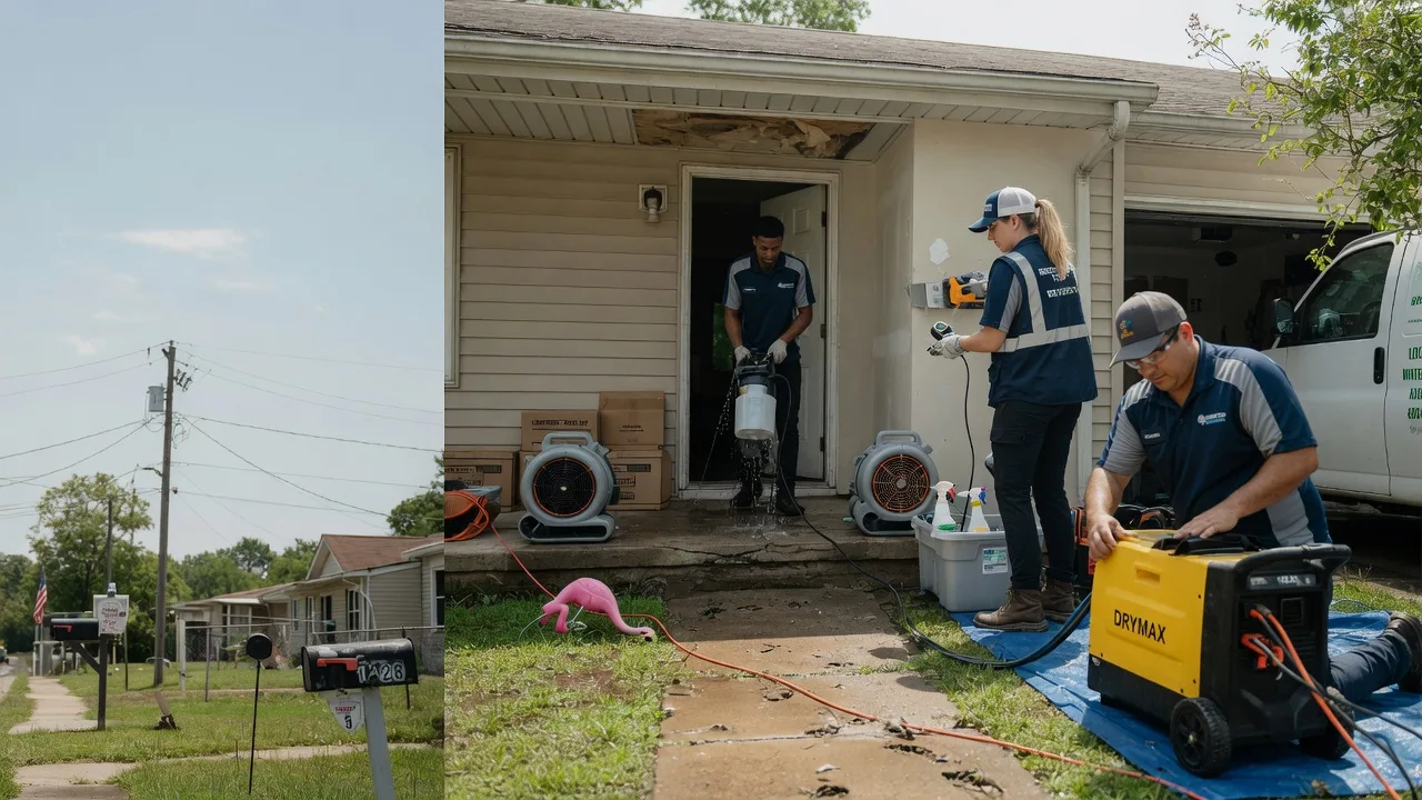 Storm Damage Water Removal in Saint Francisville, IL near me